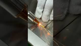 Stainless steel overlap welding