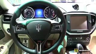 2015 Maserati Ghibli Q4   Exterior and Interior Walkaround   2014 Paris Auto Show