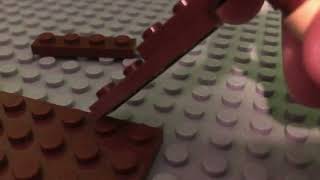 how to make a ww2 beach obstacle in lego