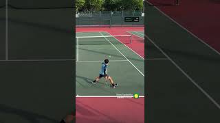 surprised myself at that forehand #tennis #tennismatch #tennisplayer #tennistime #tennislife