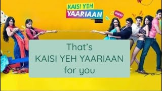 That’s Kaisi Yeh Yaariaan /MaNan Fab5/Proud moment Parth Samthaan Niti Taylor Krissann Barretto