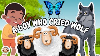 The Boy Who Cried Wolf | Bedtime Kids Short Stories with Moral Lessons 🐺🌟