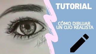 VIDEO TUTORIAL [Cómo dibujar ojo realista a lápiz PASO A PASO]