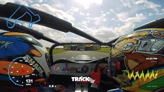 Caterham hot lap onboard footage - Clastres