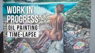 Oil Painting Time Lapse of Female Figure | Melissa Santos |