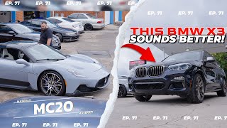 BMW X3 M40i Review | Maserati MC20 Fly By| Thoughts On BMW Engine Flushes - Ep. 71