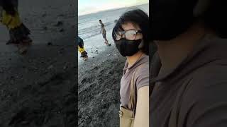 Jalan Jalan Sore di Pantai Gumuk kantor Bareng Papi sama Bocil