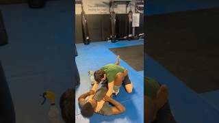 Self-defense: How to use armbar against double hand choke with guard.#selfdefense #ufc #bjj #shorts