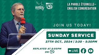 English Service of the Church La Parole Eternelle (La Borne Lubumbashi).