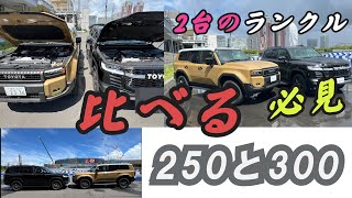 ランクル300のオーナーが、250と300を比べてみた