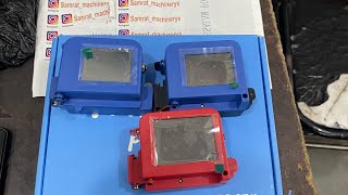 How to use mini printer on everyitem || samrat machinery || printing machine