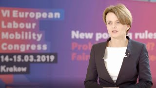 Minister Jadwiga Emilewicz o polskich usługach w UE - VI EKMP