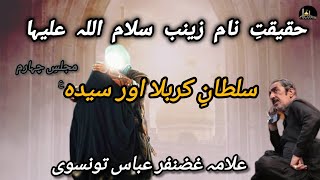 Haqeeqat-e-Naam e Zainab s.a | Majlis-4 | Allama Ghazanfar Abbas Tonsvi