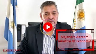 Alejandro Abraam: "Se deberán cubrir $2.800 millones de cheques emitidos por Capitanich"