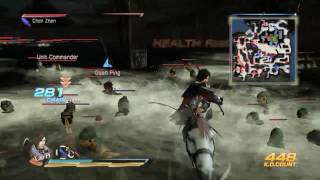 DYNASTY WARRIORS 8 - Cao Pi vs Guan Ping & Chen Zhen