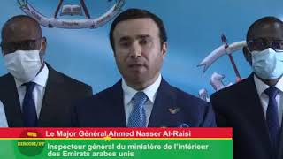 Envoyé spécial des Emirats arabes unis, le Major général Ahmed Nasser Al-Raisi