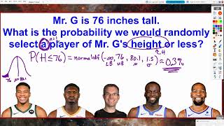 AP Statistics: Chapter 7, Video #5 - Sampling Distribution of Sample Means (NO CLT)