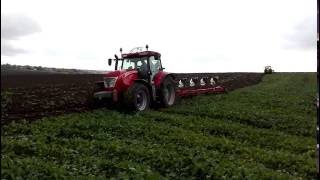 дълбока оран с McCormick  X7.670 VT DRIVE,  deep plowing with McCormick X7.670 VT DRIVE