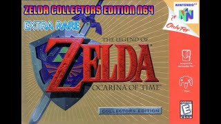 ZELDA COLLECTORS EDITION FOR N64 GOLD CARTRIDGE