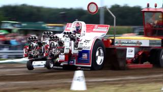 Tractor Pulling Edewecht 2011 Intertechno Lambada 4,5t Freie Klasse - FULL PULL!!!