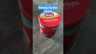 Beragam rasa, bentuk dan kemasan kue lebaran #shorts #lebaran #kue