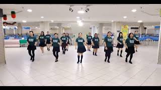 Feng Lai Ting Feng Yu Lai Ting Yu(风来听风雨来听雨)Line Dance-Demo By D'Sisters & Friends LDG @pennytanml