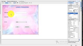 Tutorial Memberi Background Gambar JFrame JAVA Netbeans