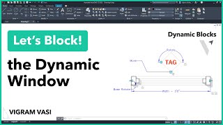 Window Dynamic Block in AutoCAD | Dynamic Blocks | Vigram Vasi