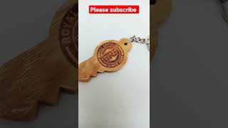 wooden key chains