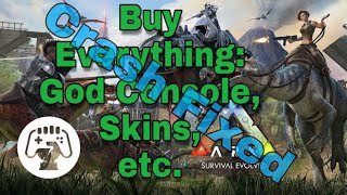 Ark: Survival Evolved 2.0.11 God Console Mod Apk (Crash Fix)