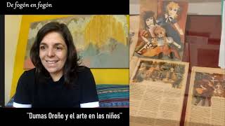 Premio a Valeria Lluviera por "Dumas Oroño y el arte en los niños. De los talleres en San José¨