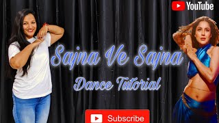 Sajna Ve Sajna Song 💙💙 | Dance Tutorial | Shehnaz Gill | Dance to Heal