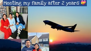 Welcoming my family to UK | first time travellers | Travel in Covid | Meeting family after 2 years🥰