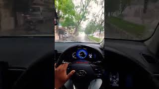 Rain Drive☺️ #jharkhand #automobile #ranchi #hyundai #venue #rain