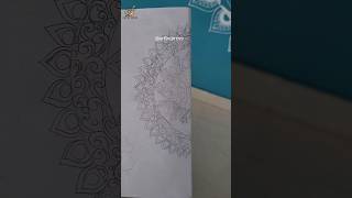 Wall Art|Mandala #youtubeshorts #youtubeshortsvideo #wallpainting #mandala #design