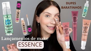 LANÇAMENTO ESSENCE - Primer Jelly Grip, Baby Got Blush, Baby Got Glow e Corretivo I 💜 Flawless Skin