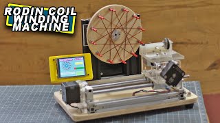 DIY Arduino based Rodin Coil Winding Machine | Starship Coil