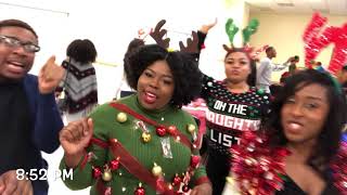 COLLEGE VLOG #14 | END OF FALL SEMESTER• BCU CHRISTMAS PARTY• GRADES•