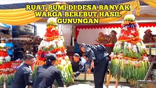 karnaval desa cikendung dan ruat bumi masyarakat membawa hasil bumi saling bergotong royong