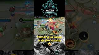 pumalag sa TP,eh nahuli!😜ayun napalo!🤣🤣🤣 #balmond #mobilelegends #pharsa #shortvideo #shorts