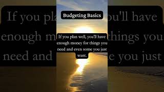 Budgeting Basics