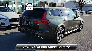 Certified 2020 Volvo V60 Cross Country , East Petersburg, PA L1040506