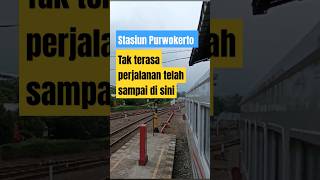 KA Joglosemarkerto telah tiba di #stasiunpurwokerto stasiun terbesar di Jalur KA Cirebon Kroya