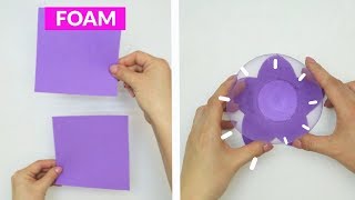 Foam DIYS and Crafts Foam sheet craft ideas  Glitter foam sheet craft ideas