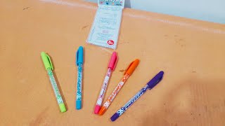 Unboxing and Review of Panta cute use and throw ball pen for students