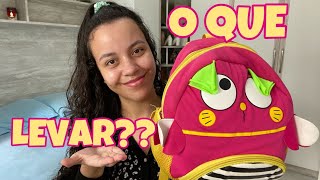 O QUE LEVO NA BOLSA DE PASSEIO DA BEBÊ, COMO ORGANIZO (somente o essencial) 😍 | Gabi de Paula