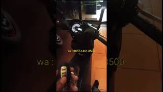 cara pakai alarm motor di honda new beat deluxe