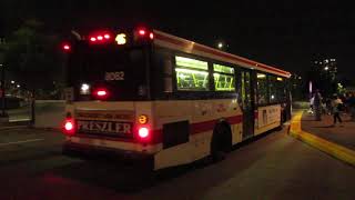 TTC Orion VII #8062 entering the Temporary 46 Martin Grove Bay Outside Kipling Station