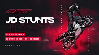 UK Stunt Champion Attempts Guinness World Record Wearing RST🏍 🔥