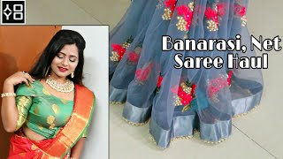 Cheapest Banarasi & Net  Saree Online | YOYO Fashion Saree haul